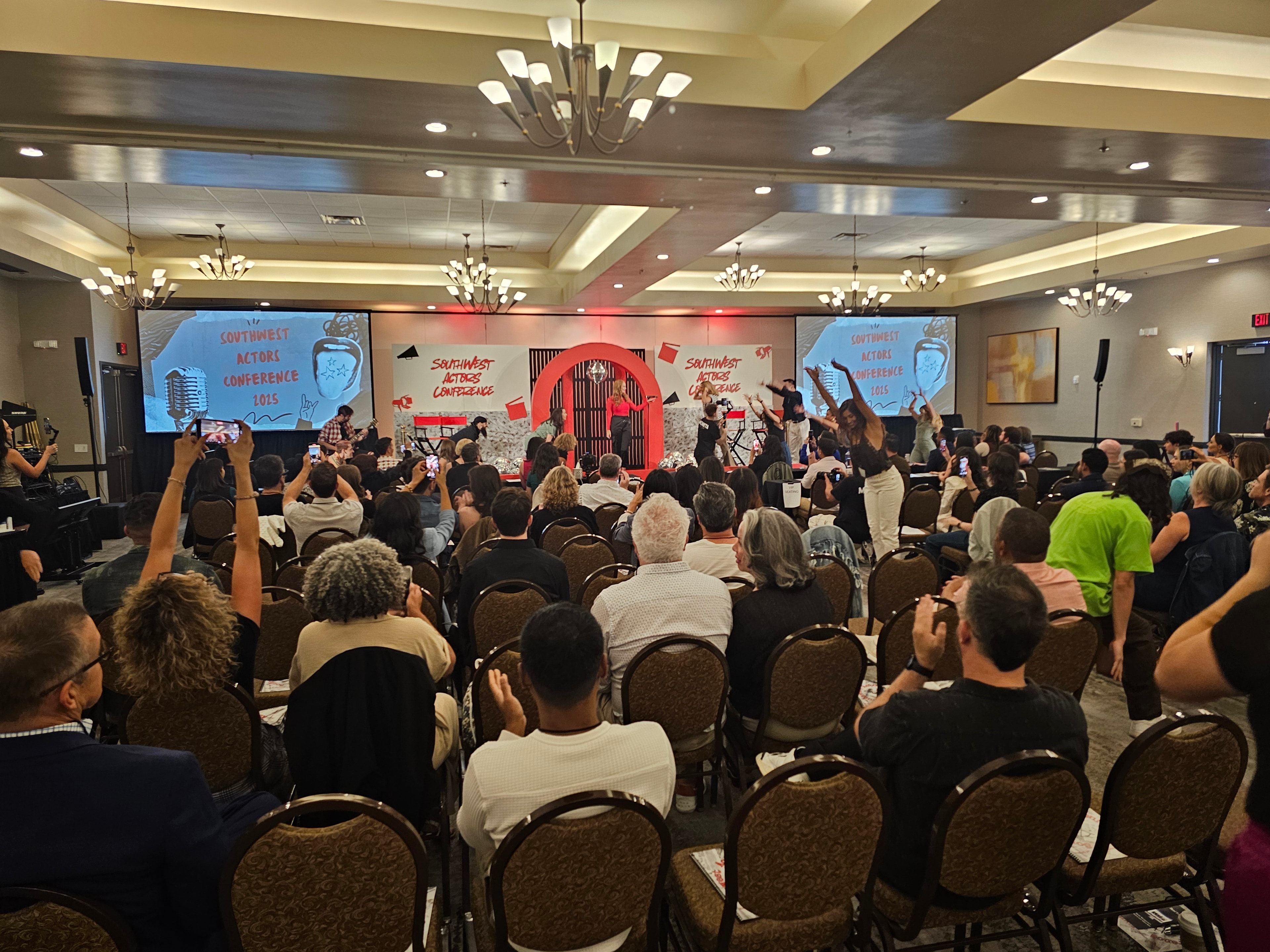 Southwest Actors Conference 2015 with full audience